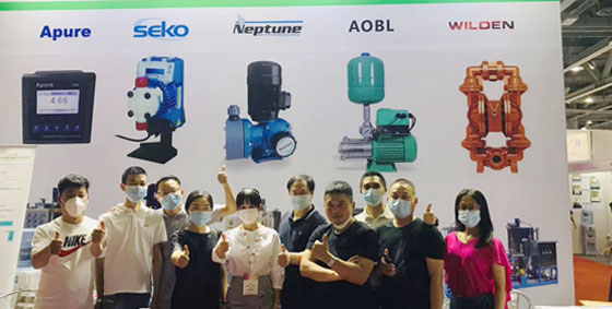 ?7月14-16日，為期3天的2020年廣東水展如期在廣州保利世貿(mào)博覽館隆重開幕。上海闊思電子有限公司攜多款水處理設(shè)備參展，受到眾多新老客戶、環(huán)保人士的認(rèn)可和青睞。